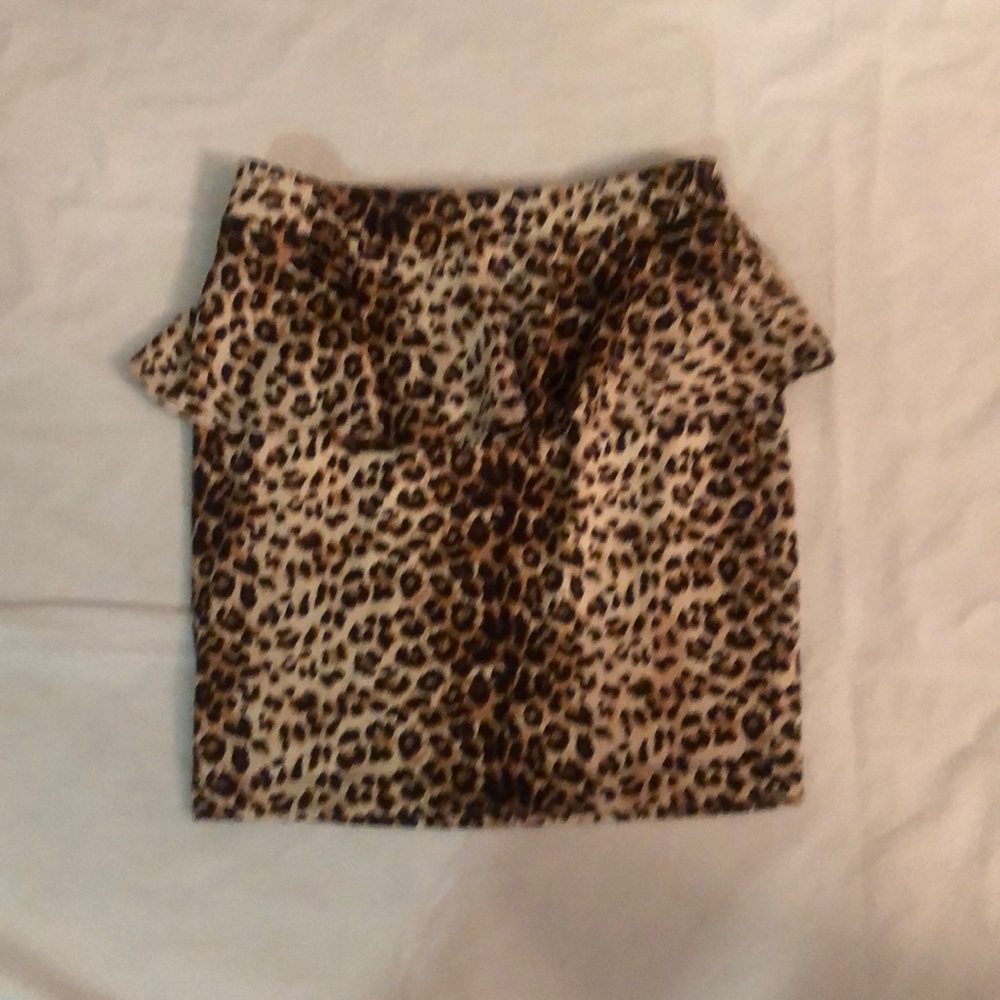 Leopard Skirt